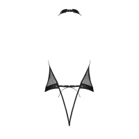 Боді-халтер з відкритим доступом Passion MOONLIGHT BODY XXL/XXXL black — Переглянути зображення 4