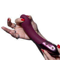 Вібратор для точки G Hot Octopuss KURVE, Treble and Bass Technology, 2 мотори, м’який кінчик — Просмотреть изображение 8