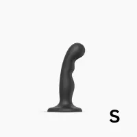 Насадка для страпона Strap-On-Me Dildo Plug P&amp;G Black S — Переглянути зображення 1