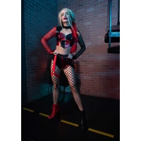 Еротичний костюм Leg Avenue Crime Spree Sweetie Costume M, топ, шорти — Переглянути зображення 4