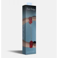 Поножи Feral Feelings - Ankle Restraints Red — Переглянути зображення 2