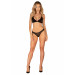 Комплект Obsessive Latinesa 2-pcs set XS/S, бюстгальтер та трусики