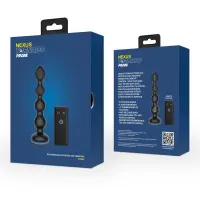 Анальний віброротатор Nexus Tornado Probe Edition, діаметр 3,5 см, вібрація + ротація, пульт ДУ — Переглянути зображення 8