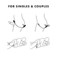 Мультивибратор Satisfyer Plug & Play 1, для нее и для него, 2 мотора