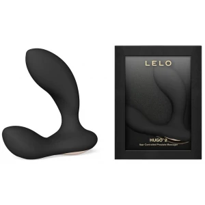 Смарт-масажер простати LELO Hugo 2 Black, 2 мотори, підвищена потужність