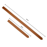 БДСМ-набір LOCKINK Bondage &amp; Restraint Set, коричневий, натуральна шкіра, фіксатори, маска, кляп — Переглянути зображення 8