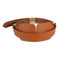 БДСМ-набір LOCKINK Bondage &amp; Restraint Set, коричневий, натуральна шкіра, фіксатори, маска, кляп — Переглянути зображення 7