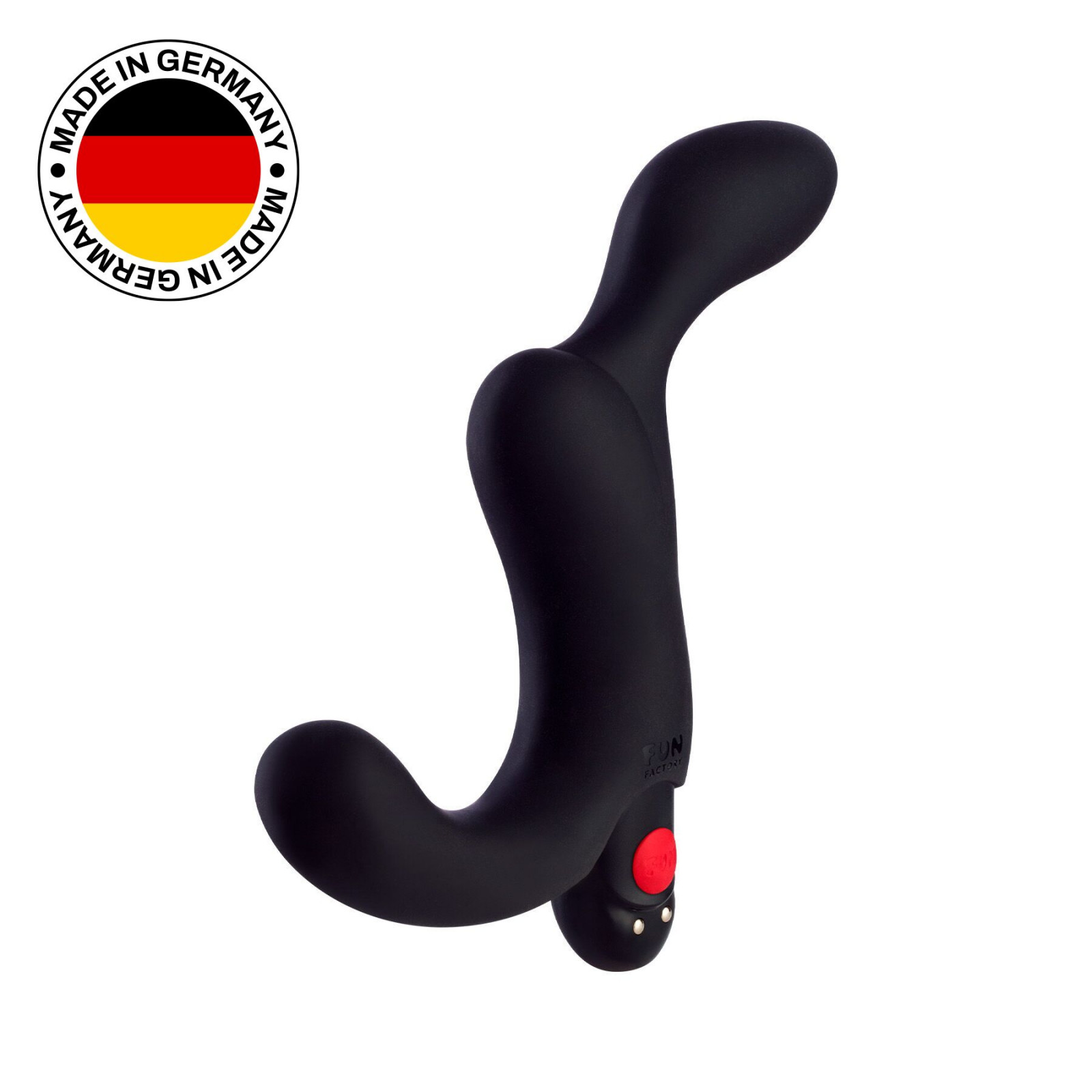 Масажер простати Fun Factory DUKE black, стимуляція промежини, знімна віброкуля