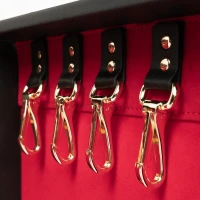 Набір для BDSM Bedroom Fantasies: Bondage Suitcase 13 Pcs - Cow Leather — Просмотреть изображение 5