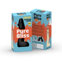 Свічка у вигляді члена Pure Bliss MINI Black 15 см — Переглянути зображення 7