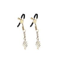 Затискачі для сосків з підвіскою Liebe Seele Rose Tree Nipple Clamps Gold — Переглянути зображення 1