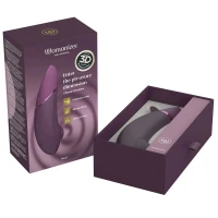 Вакуумний кліторальний стимулятор Womanizer Next Dark Purple, 3D Pleasure Air, 14 рівнів інтенсивності — Переглянути зображення 7