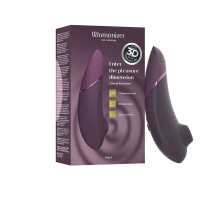 Вакуумный клиторальный стимулятор Womanizer Next Dark Purple, 3D Pleasure Air, 14 уровней интенсивности — Просмотреть изображение 8