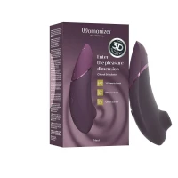 Вакуумний кліторальний стимулятор Womanizer Next Dark Purple, 3D Pleasure Air, 14 рівнів інтенсивності — Переглянути зображення 8
