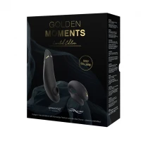Преміальний подарунковий набір Golden Moments: Womanizer Premium та We-Vibe Chorus Black — Переглянути зображення 10