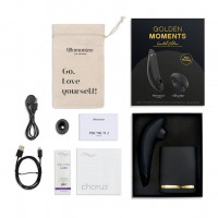 Премиальный подарочный набор Golden Moments: Womanizer Premium и We-Vibe Chorus Black — Просмотреть изображение 5