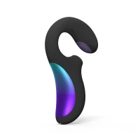 Кліторально-вагінальний звуковий стимулятор LELO Enigma Double Sonic Black — Переглянути зображення 1