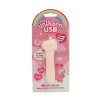 Вибратор-единорожка Unihorn USB Bullet – Heart Throb, вибропуля, USB-зарядка, 10 режимов