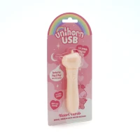 Вібратор-єдиноріжка Unihorn USB Bullet – Heart Throb, віброкуля, USB-зарядка, 10 режимів — Переглянути зображення 4