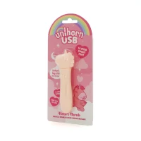 Вібратор-єдиноріжка Unihorn USB Bullet – Heart Throb, віброкуля, USB-зарядка, 10 режимів — Переглянути зображення 3