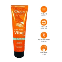 Вібролубрикант Orgie Lube Tube Vibe! Sex On The Beach 100 мл — Переглянути зображення 4