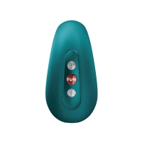 Вакуумний стимулятор з вібрацією Fun Factory Cherie Bottle Green, 11 + 12 режимів роботи, перезаряджуваний — Просмотреть изображение 4