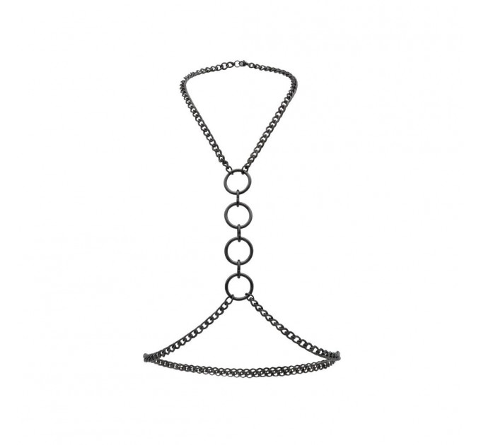 Металева портупея Art of Sex - Mango, колір чорний, XS-2XL