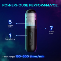 Смарт-мастурбатор Kaotik Labs The Shockwave, режим edging, имитация фрикций — Просмотреть изображение 14