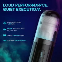 Смарт-мастурбатор Kaotik Labs The Shockwave, режим edging, імітація фрикцій — Переглянути зображення 36