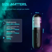 Смарт-мастурбатор Kaotik Labs The Shockwave, режим edging, імітація фрикцій — Переглянути зображення 16