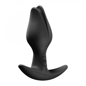 Анальна пробка Fun Factory BOOTIE FEM Black, у вигляді бутона, діаметр 2,9 см, тонкий обмежувач