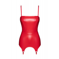 Корсет с подвязками для чулок Noir Handmade F368 Bombshell Fierce Corset-belt Red XL — Просмотреть изображение 9