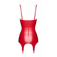 Корсет с подвязками для чулок Noir Handmade F368 Bombshell Fierce Corset-belt Red XL — Просмотреть изображение 10