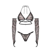 Комплект Obsessive Addia 3-pcs set L/XL — фото 8