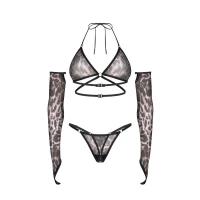 Комплект Obsessive Addia 3-pcs set L/XL — фото 9