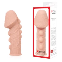 Насадка на член Kokos Extreme Sleeve ES.09 розмір S, потовщувальна, стимулюючий рельєф — Просмотреть изображение 4