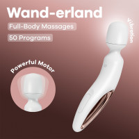 Вибромассажер Satisfyer Wand-erland (White/Rosegold) (мятая упаковка!!!) — Просмотреть изображение 7