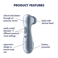 Вакуумний кліторальний стимулятор Satisfyer Pro 2 Generation 2 Battery Series (м'яте паковання!!!) — Переглянути зображення 6