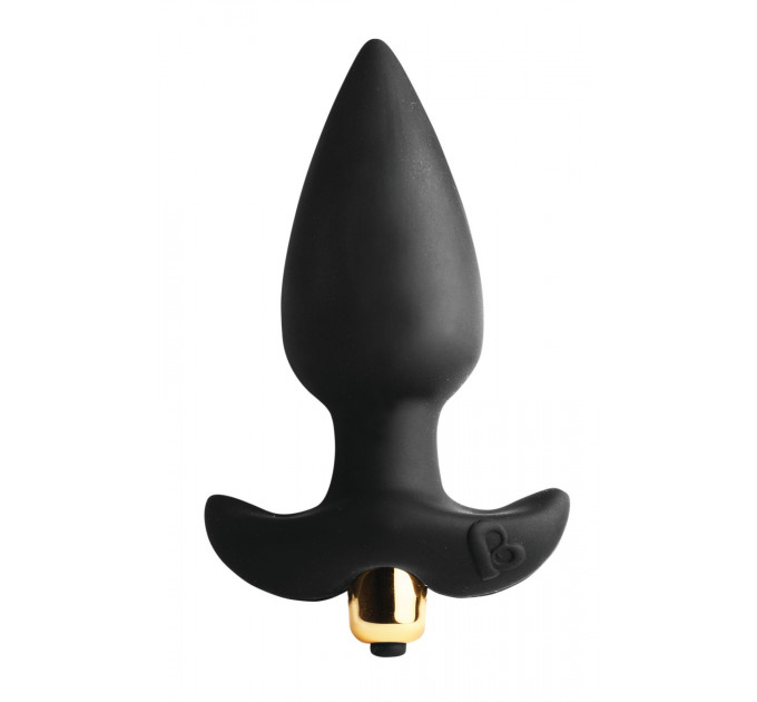 Анальная вибропробка Rocks Off Butt Throb Black