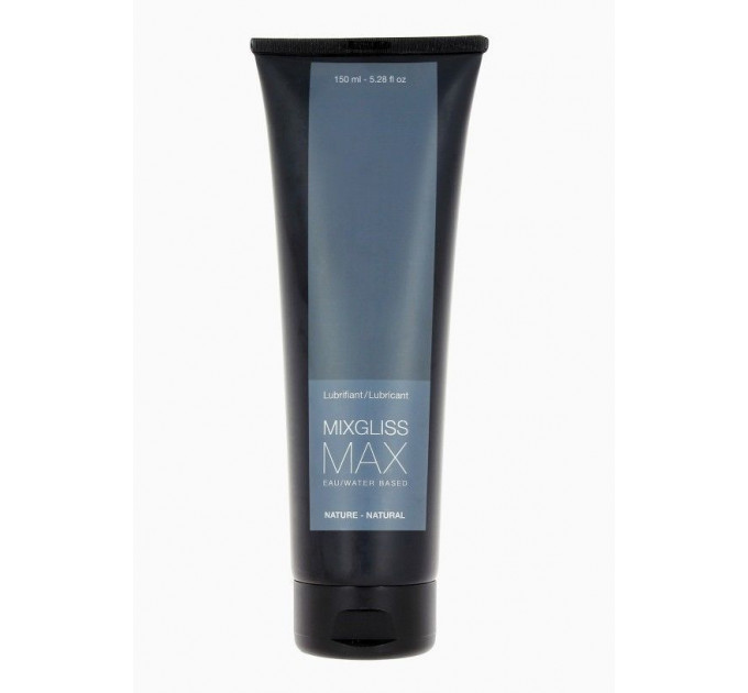 Анальный гель-смазка MixGliss MAX NATURE (150 мл) на водной основе с экстрактом алоэ