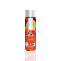 Змазка на водній основі JO H2O — Peachy Lips (120 мл) без цукру, рослинний гліцерин — Переглянути зображення 1