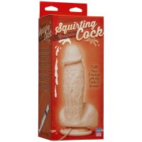 Фалоімітатор, що кінчає Doc Johnson The Amazing Squirting Realistic Cock, ПВХ, діаметр 5,1см — Переглянути зображення 3