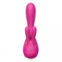 Вибратор-кролик Je Joue - Fifi Fuchsia с тремя моторами, глубокая вибрация
