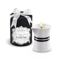Масажна свічка Petits Joujoux - Athens - Musk and Patchouli (190 г) розкішна упаковка — Просмотреть изображение 1