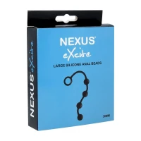 Анальні кульки Nexus Excite Large Anal Beads, силікон, макс. діаметр 3 см — Переглянути зображення 4