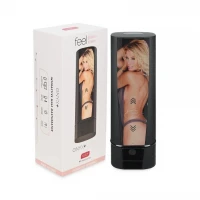 Мастурбатор Kiiroo Onyx + Jessica Drake, 10 стискних кілець, не треба рухати, теледільдоніка — Переглянути зображення 1