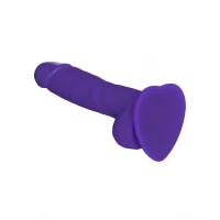 Реалістичний фалоімітатор Strap-On-Me SOFT REALISTIC DILDO Violet - Size S — Переглянути зображення 2