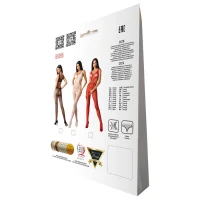Еротичний бодістокінг з малюнком Passion BS085 red — Переглянути зображення 6
