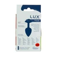 Металева анальна пробка Lux Active з трояндою - Rose Anal Plug - Black, віброкуля в подарунок — Переглянути зображення 6