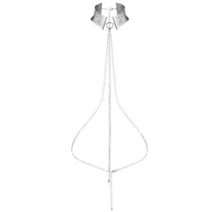 Намисто-комір Bijoux Indiscrets Desir Metallique Collar - Silver